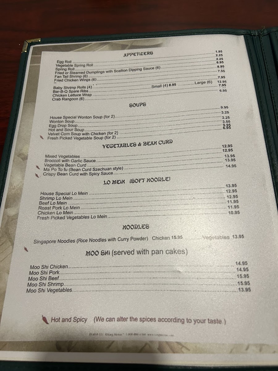 Szechuan Palace Menu - Image 4