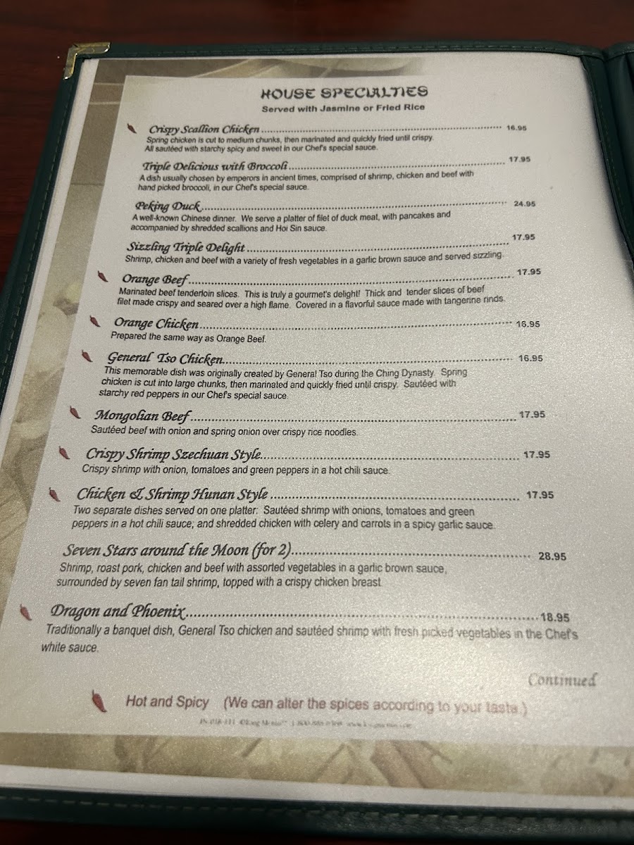 Szechuan Palace Menu - Image 5