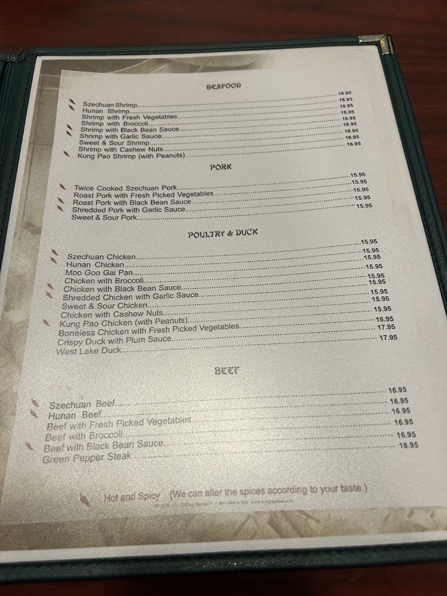 Szechuan Palace Menu - Image 6